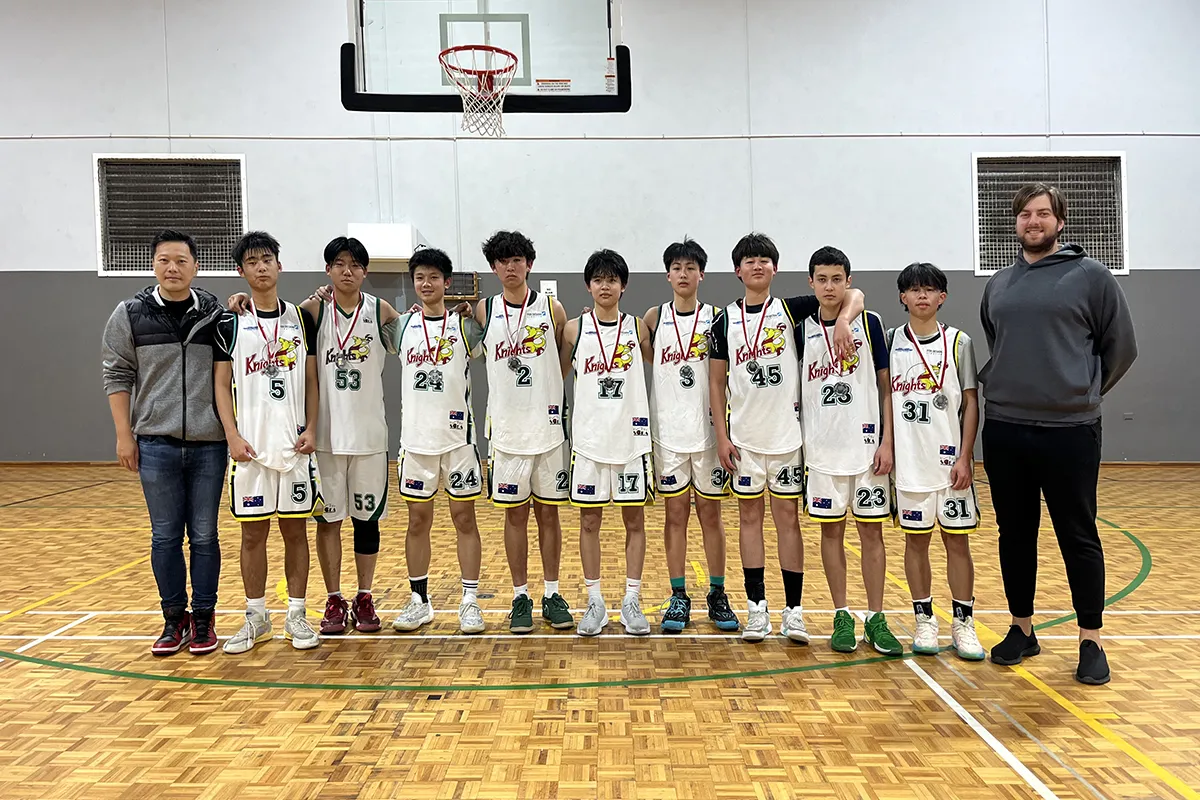 U16 Knights white Basketball Team